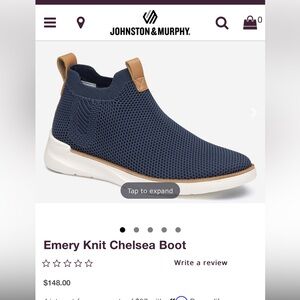 Women’s size Chelsea knit boot/Sneakers